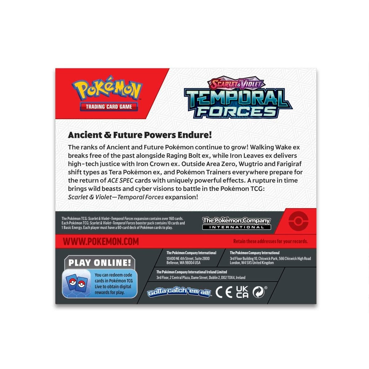 Pokémon: Temporal Forces Booster Box