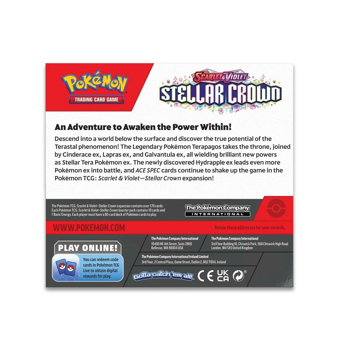 Pokémon : Stellar Crown Booster Box