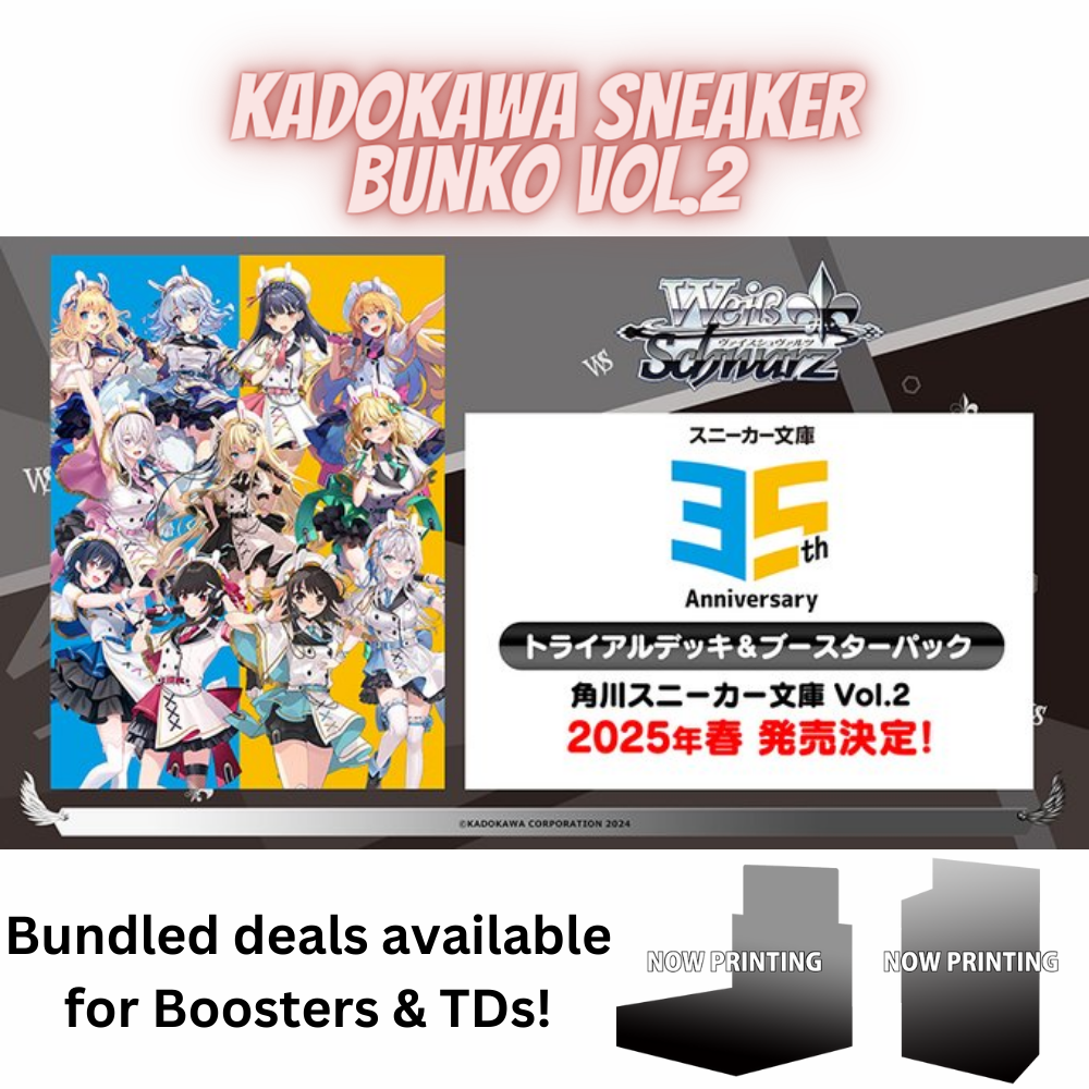 Weiss Schwarz: Kadokawa Sneaker Bunko Vol.2 | JP